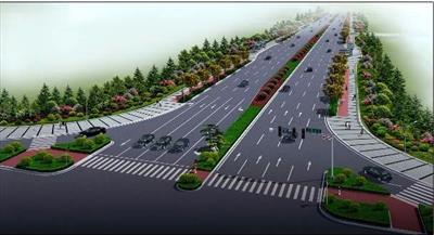 高新区和顺路至广安路道路绿化工程